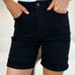 Full Size High Waist Tummy Control Cuffed Denim Shorts