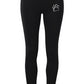 Fashion Hound The Paw Cause Embroidered Ladies' Performance Leggings