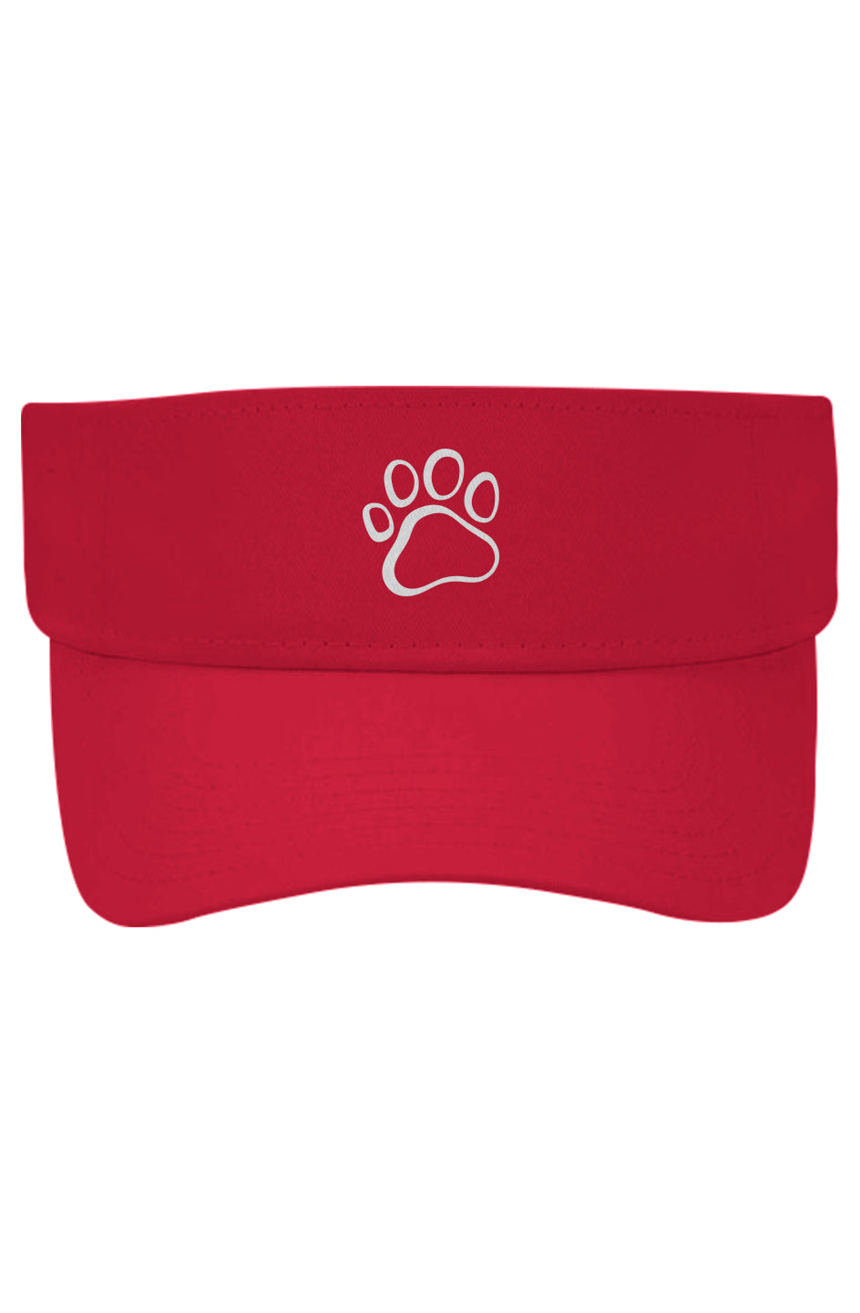 Fashion Hound The Cause Paw Embroidered Otto Sun Visor Cap