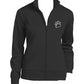 Fashion Hound The Cause Paw Embroidered Sport-Tek Ladies Fleece Zipper