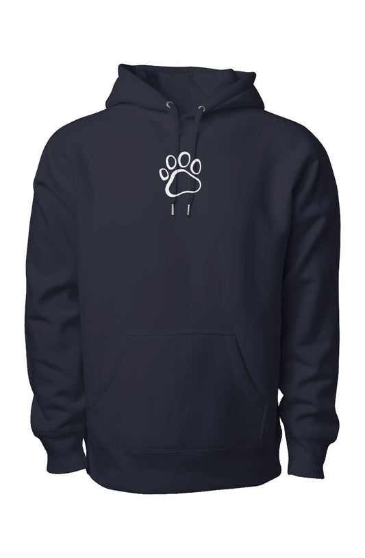 Fashion Hound The Paw Cause Embroidered Legend Premium Heavyweight Cross Grain Hoodie