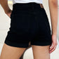 Full Size High Waist Tummy Control Cuffed Denim Shorts