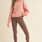 Full Size Fleece Lined High Waisted Leggings Brown