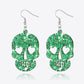 Acrylic Skull Drop Earrings