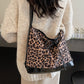 Vegan Leather Leopard Dual Purpose Crossbody Bag