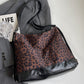 Vegan Leather Leopard Dual Purpose Crossbody Bag